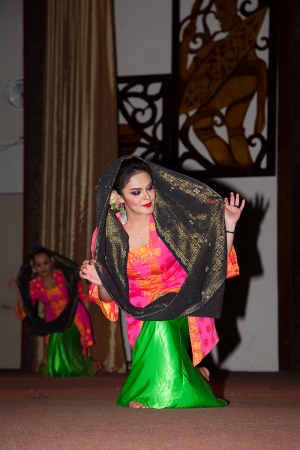 Tanec kmene Malay